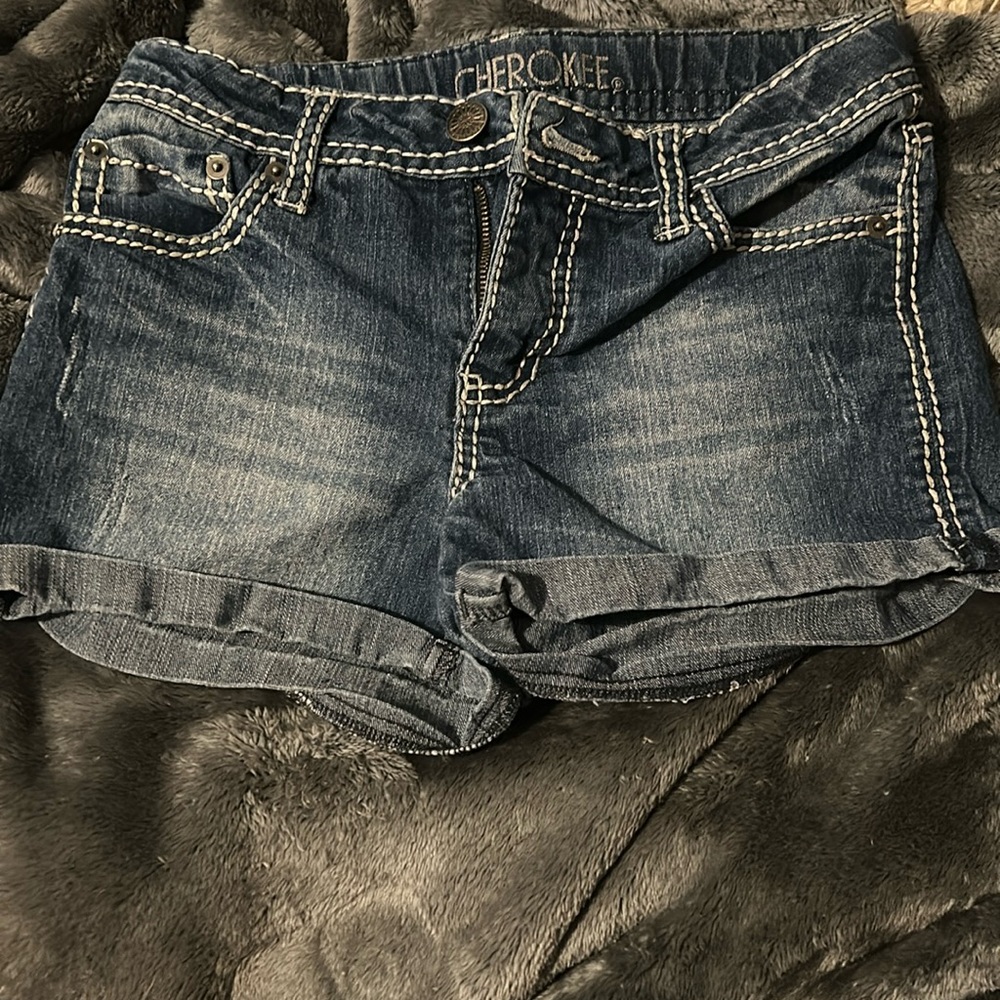 size 10/12 jean shorts